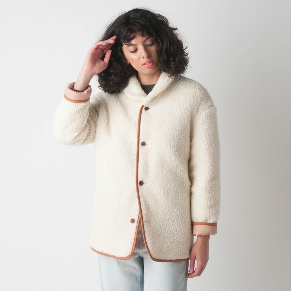 🌵FLASH SALE🌵NWT Levi’s Sherpa Reversible Coat - Picture 10 of 13